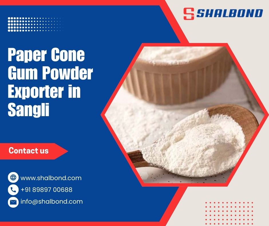 Paper Cone Gum Powder Exporter in Sangli